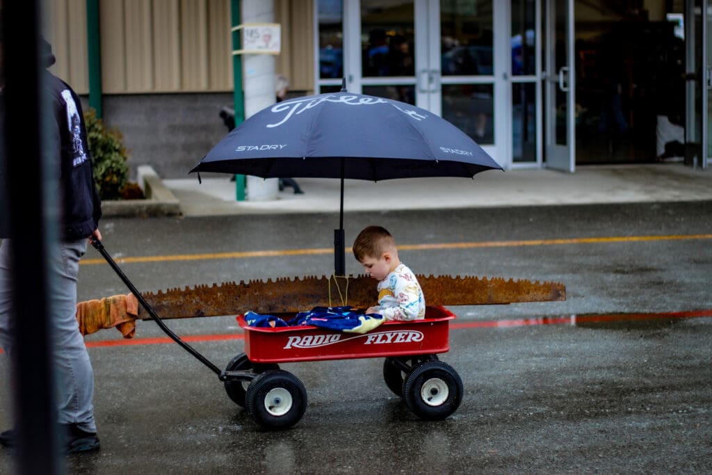 Sno-Isle TECH Students at Monroe Auto Swap Meet, Evergreen State Fairgrounds May 2025