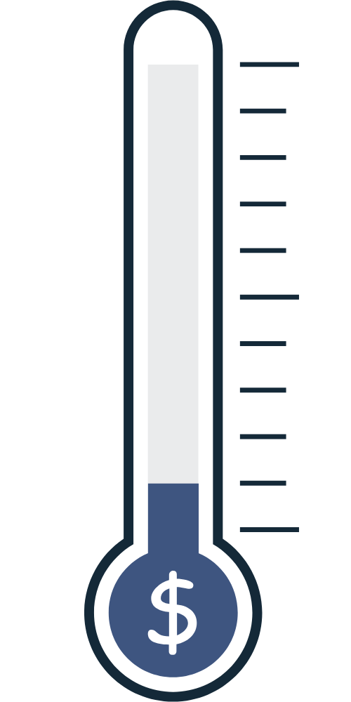 Sno-Isle Skills Center Foundation Fundraising Thermometer Graphic